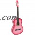 Best Choice Products Beginners 38'' Acoustic Guitar with Case, Strap, Digital E-Tuner, and Pick, (Pink)   